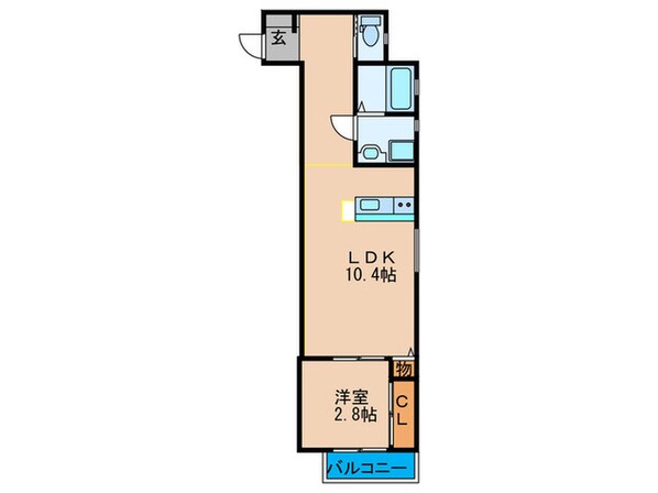 ＥＡＳＥ．Ｔ４の物件間取画像